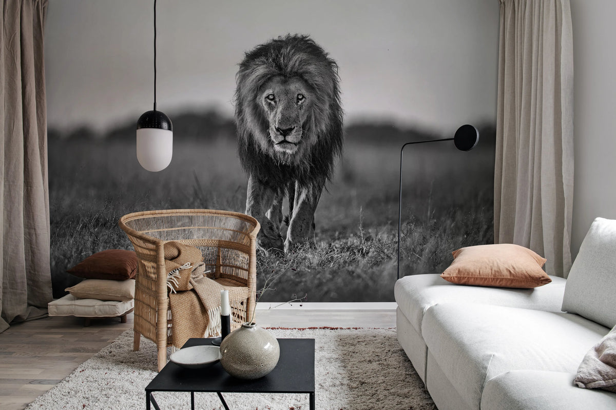 Lion King Mural Wallpaper - room preview 03