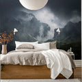 Foggy Valley Mural Wallpaper - room preview 03
