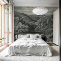 Mystery Lake, Vintage Mural Wallpaper - room preview 03