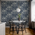 Fairy Tale Castle, Blue Mural Wallpaper - room preview 03