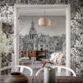 Fairy Tale Castle, Graphite Mural Wallpaper - room preview 03