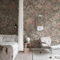 Vintage Flora, Pastel Mural Wallpaper - room preview 03