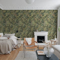 The Path, Green Mural Wallpaper - room preview 03
