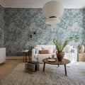 The Path, Lightblue Mural Wallpaper - room preview 03
