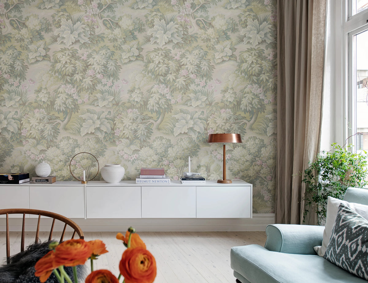 The Path, Pastel Mural Wallpaper - room preview 03