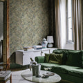 Blooming Park, Green Mural Wallpaper - room preview 03