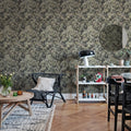 Blooming Park, Dark Mural Wallpaper - room preview 03