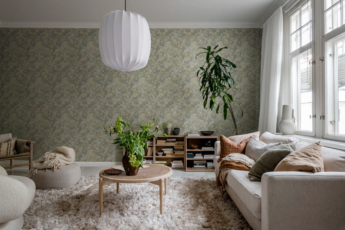 Blooming Park, Pastel Mural Wallpaper - room preview 03