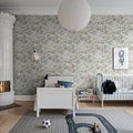 Petit Flora, Pearl Mural Wallpaper - room preview 03