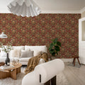 Vintage Garden, Velvet Mural Wallpaper - room preview 03