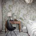 Blooming Garden, Pearl Mural Wallpaper - room preview 03