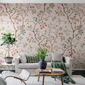 Song Tree, Pink Cherry Mural Wallpaper - room preview 03