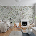 Grandiflora, Pearl Mural Wallpaper - room preview 03