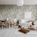 Storm Flowers, Seaweed Mural Wallpaper - room preview 03