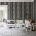 Skyrise, Graphite Mural Wallpaper - room preview 03