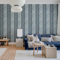Skyrise, Lightblue Mural Wallpaper - room preview 03