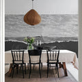 Guiding Light, Graphite Mural Wallpaper - room preview 03