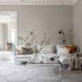 Stormy Meadow, Dusty Pink Mural Wallpaper - room preview 03