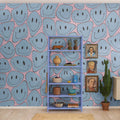 Happy Rebel, Pink Chess Mural Wallpaper - room preview 03