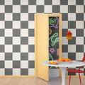 Chess, Black & White Mural Wallpaper - room preview 03