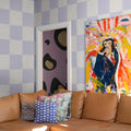 Chess, Lilac Mural Wallpaper - room preview 03