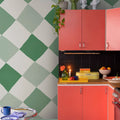 Tremble, Green Mural Wallpaper - room preview 03