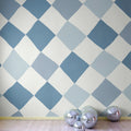 Tremble, Blue Mural Wallpaper - room preview 03