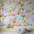 Bubblegum, Pastel Mural Wallpaper - room preview 03