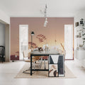 Pink Sunset Mural Wallpaper - room preview 03