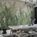 Jungle Pearl, Beige Mural Wallpaper - room preview 03