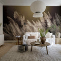 Winter Straw Mural Wallpaper - room preview 03