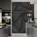 Candy Straps, Liquorice Mural Wallpaper - room preview 03