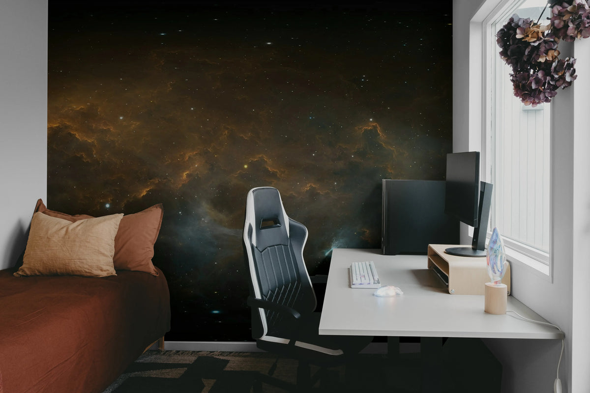 In Space Mural Wallpaper - room preview 03