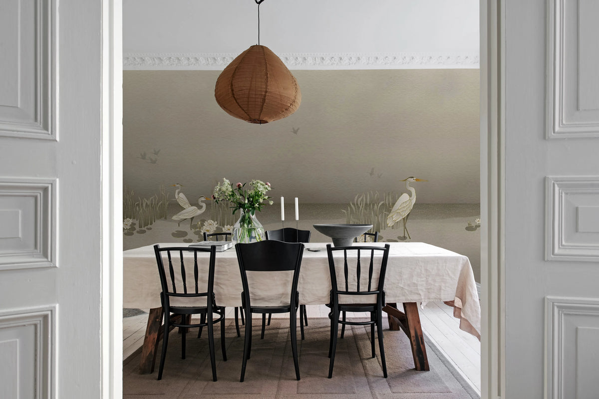 Hokkaido, Vintage Mural Wallpaper - room preview 03