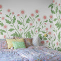 Chamomile, Spring Mural Wallpaper - room preview 03