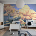 Among the Clouds Mural Wallpaper - room preview 03