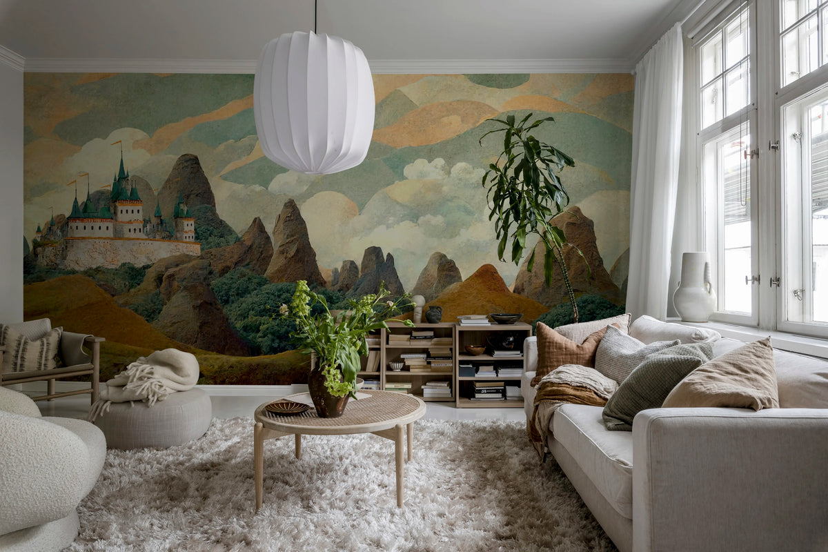 Castle of Dreams Mural Wallpaper - room preview 03