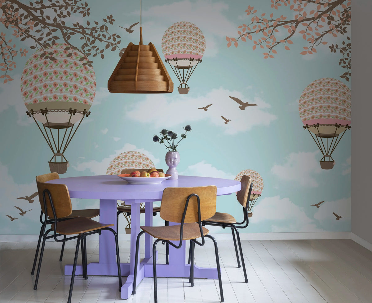 Sweet Balloons Mural Wallpaper - room preview 03