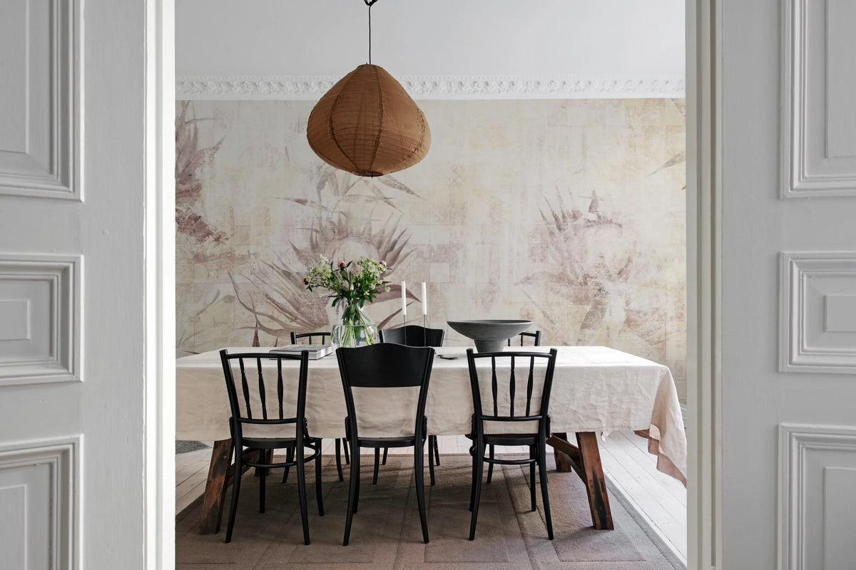 Gentle Flowers Mural Wallpaper - room preview 03