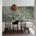 Jade Marble Mural Wallpaper - room preview 03