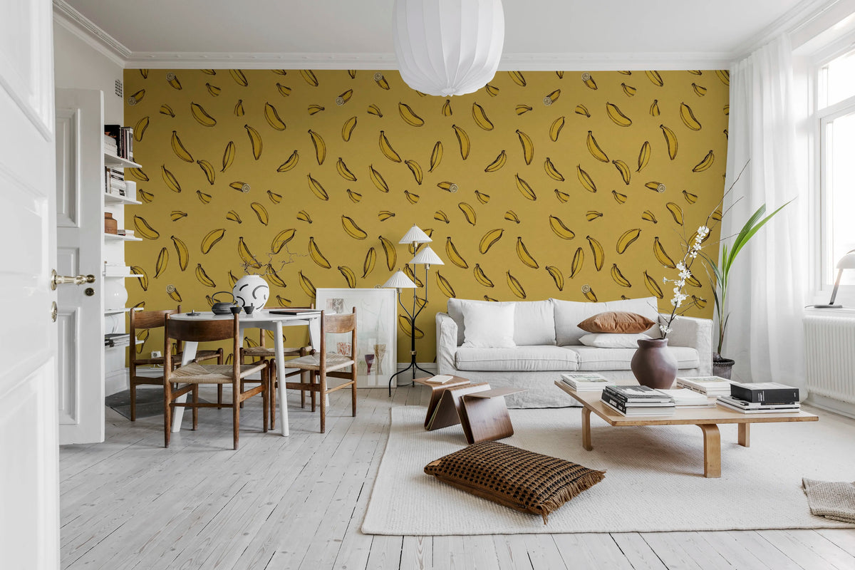 Bananza, Sunshine Mural Wallpaper - room preview 03