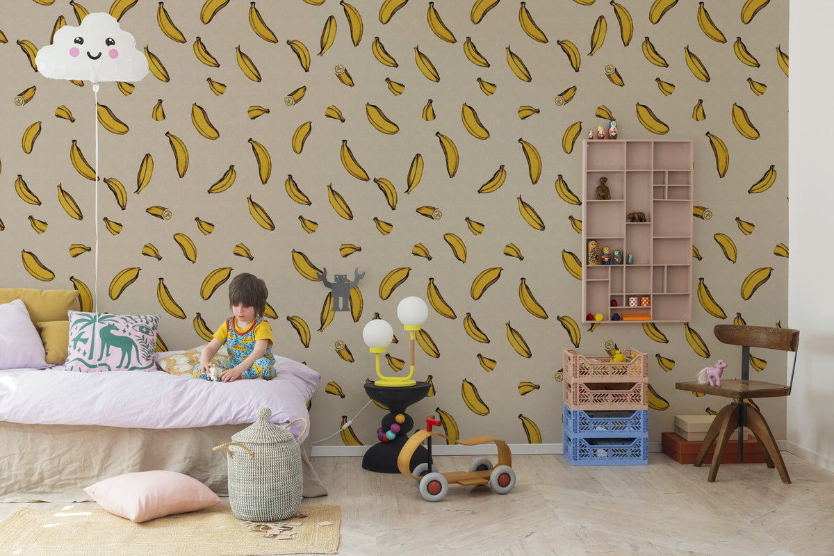 Bananza, Sand Mural Wallpaper - room preview 03