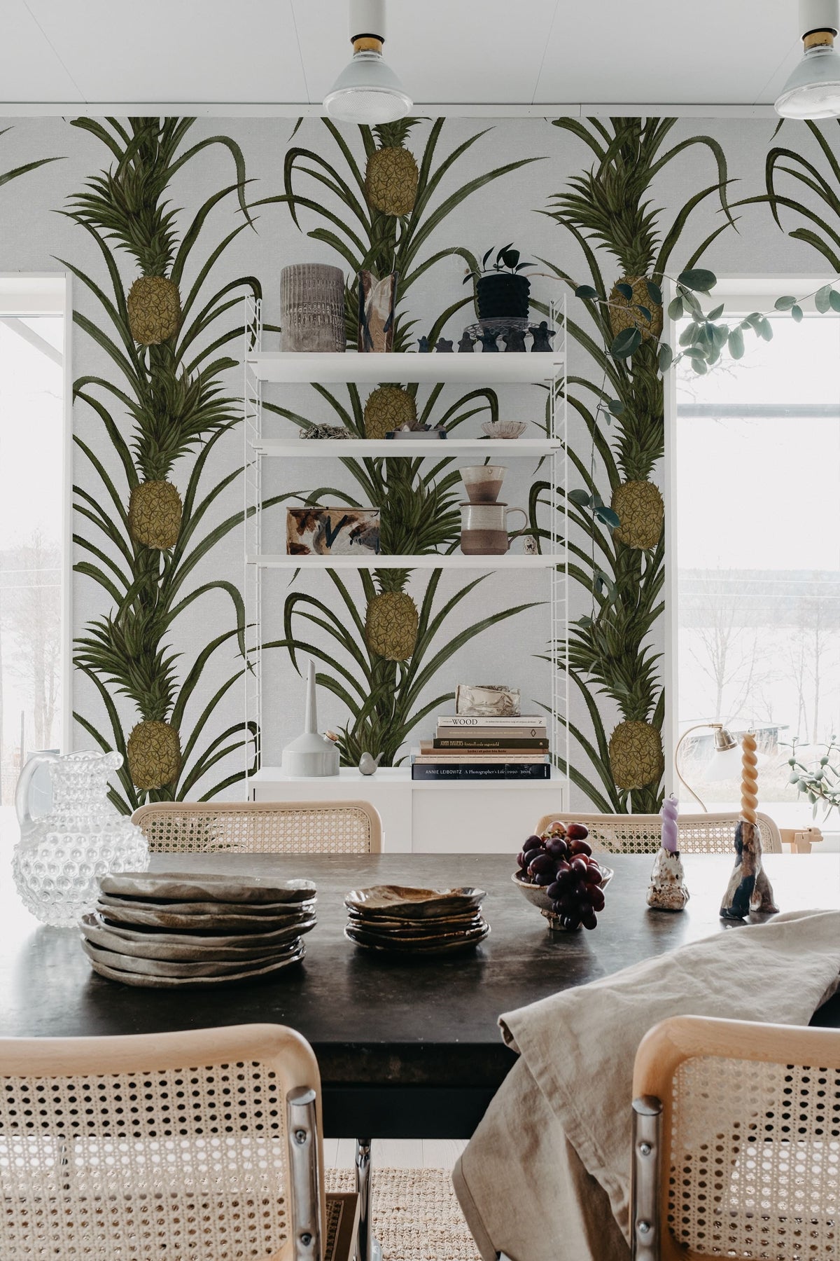 Pineapple Mural Wallpaper - room preview 03