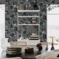 Ocean Life, Azure Mural Wallpaper - room preview 03