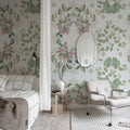 Lotus, Pastel Mural Wallpaper - room preview 03