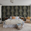 Elephant Castle, Black Mural Wallpaper - room preview 03