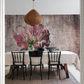 Vintage Tulip Mural Wallpaper - room preview 03