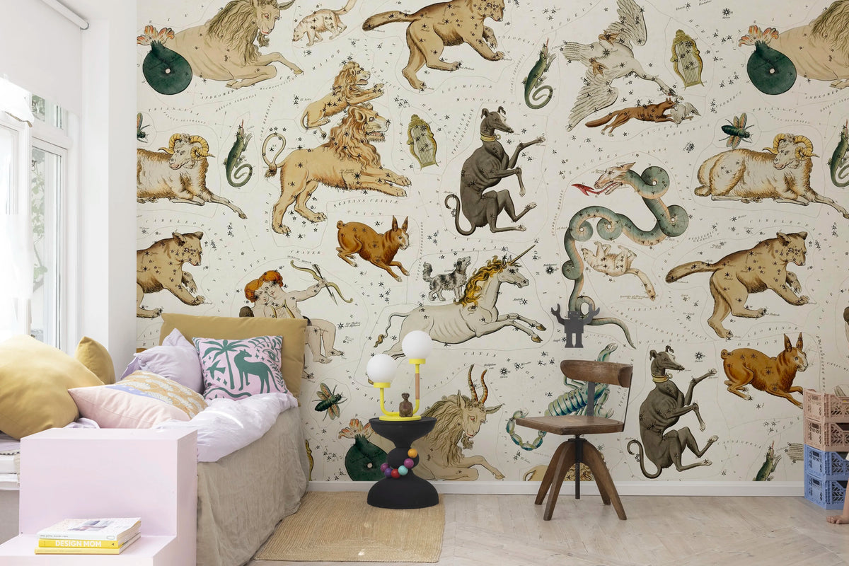 Zodiac, Day Mural Wallpaper - room preview 03