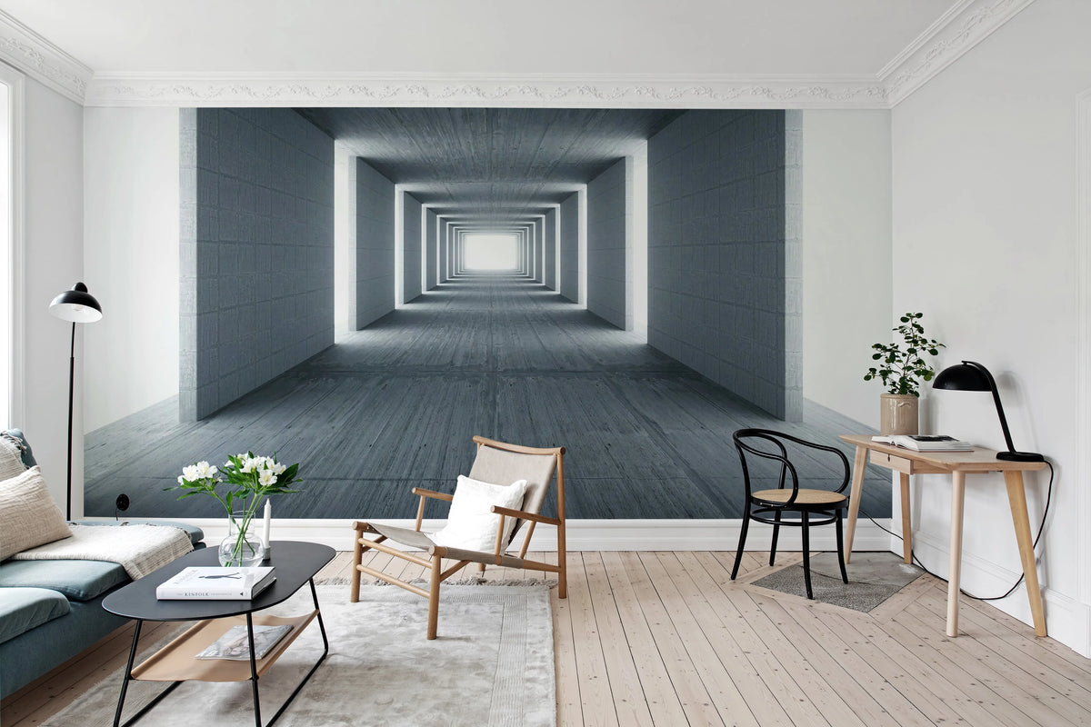 Tunnel of Light Mural Wallpaper - room preview 03