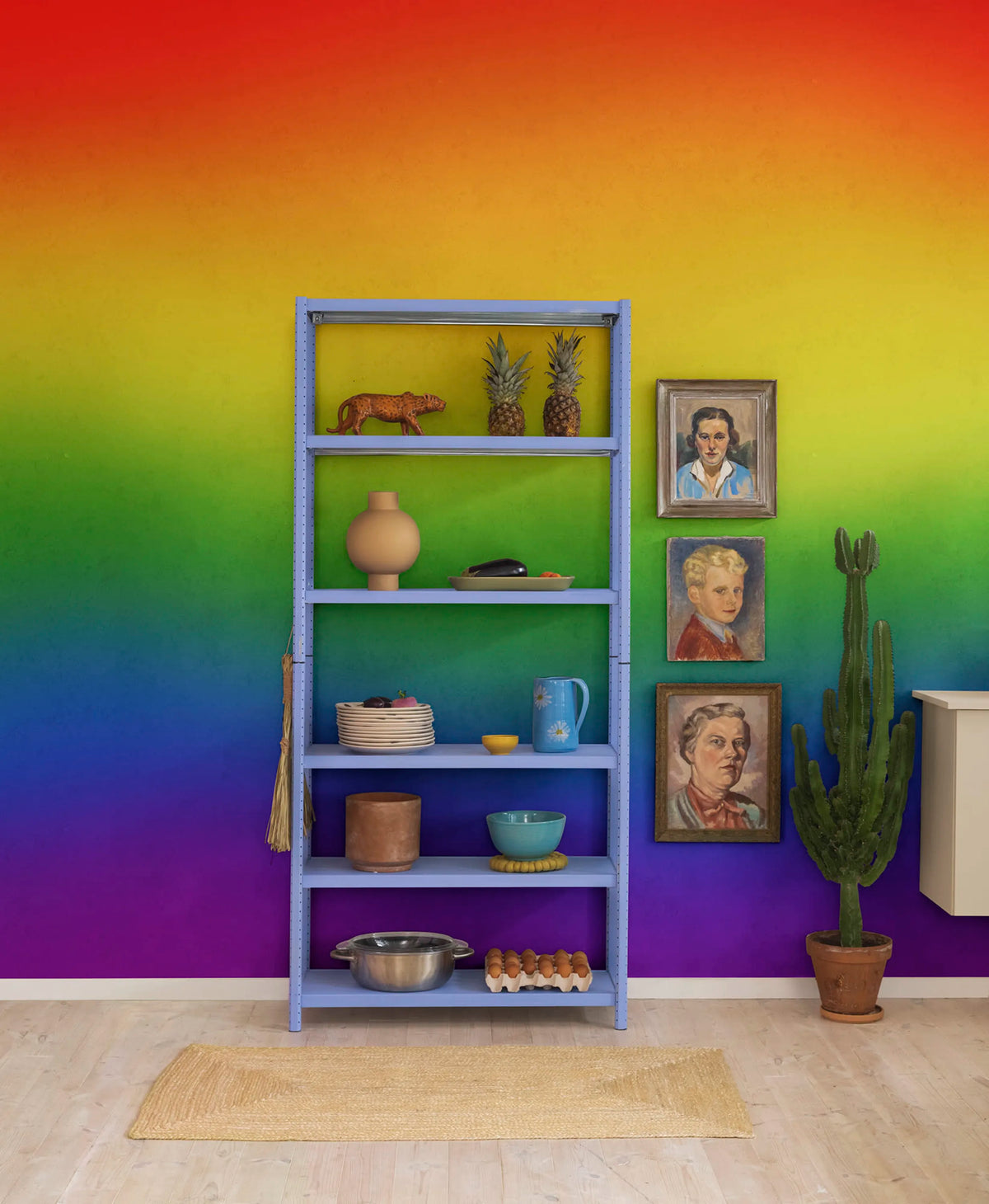 Rainbow Love Pride Mural Wallpaper - room preview 03